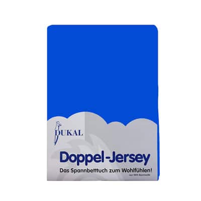 Spannbetttuch Dukal Doppel-Jersey